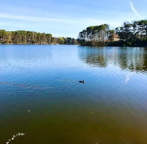 Partners Haus Clemens - Gemuetliches Holzhaus Mit Grundstueck Nahe Badesee Dom wakacyjny Königs Wusterhausen