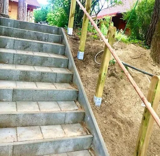 Dom wakacyjny Partners Haus Clemens - Gemuetliches Holzhaus Mit Grundstueck Nahe Badesee *