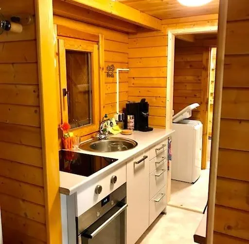 Dom wakacyjny Partners Haus Clemens - Gemuetliches Holzhaus Mit Grundstueck Nahe Badesee Königs Wusterhausen