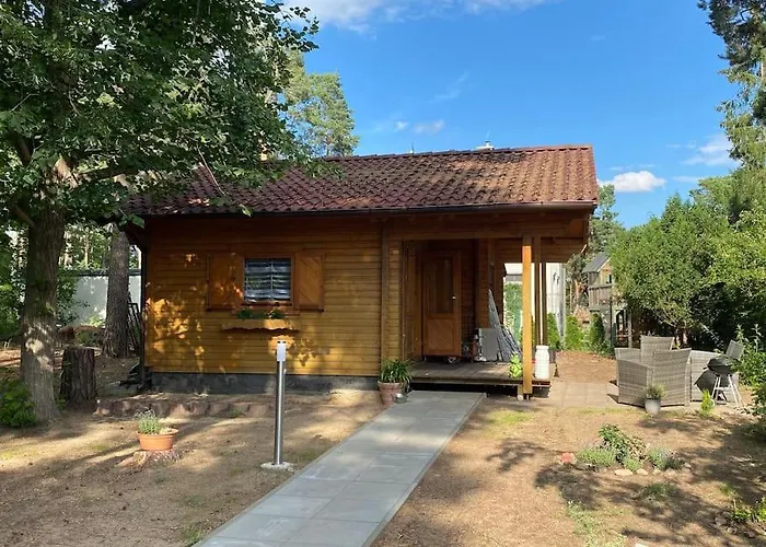 Сasa de vacaciones Partners Haus Clemens - Gemütliches Holzhaus Mit Grundstück Nahe Badesee